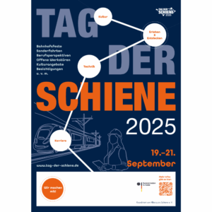 Tag der Schiene Kampagnenposter 2025 - Beruf