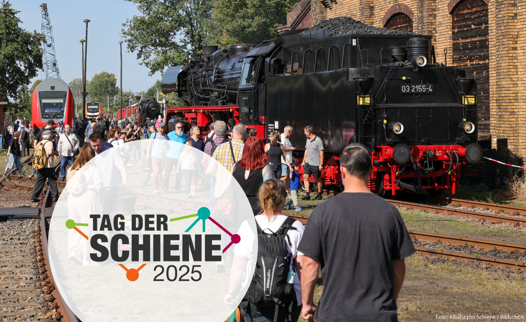Der Tag der Schiene 2025 hat hunderttausende Besucher angezogen.