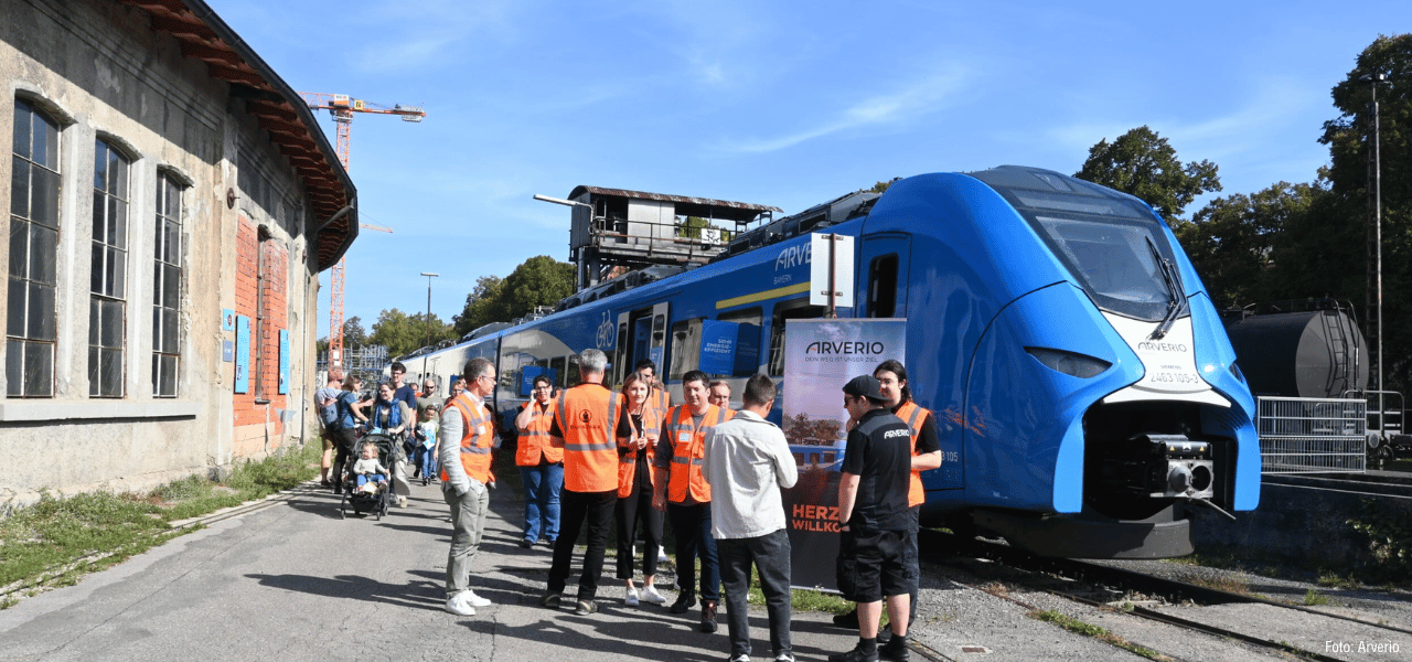 Tag der Schiene 2025 mit Arverio