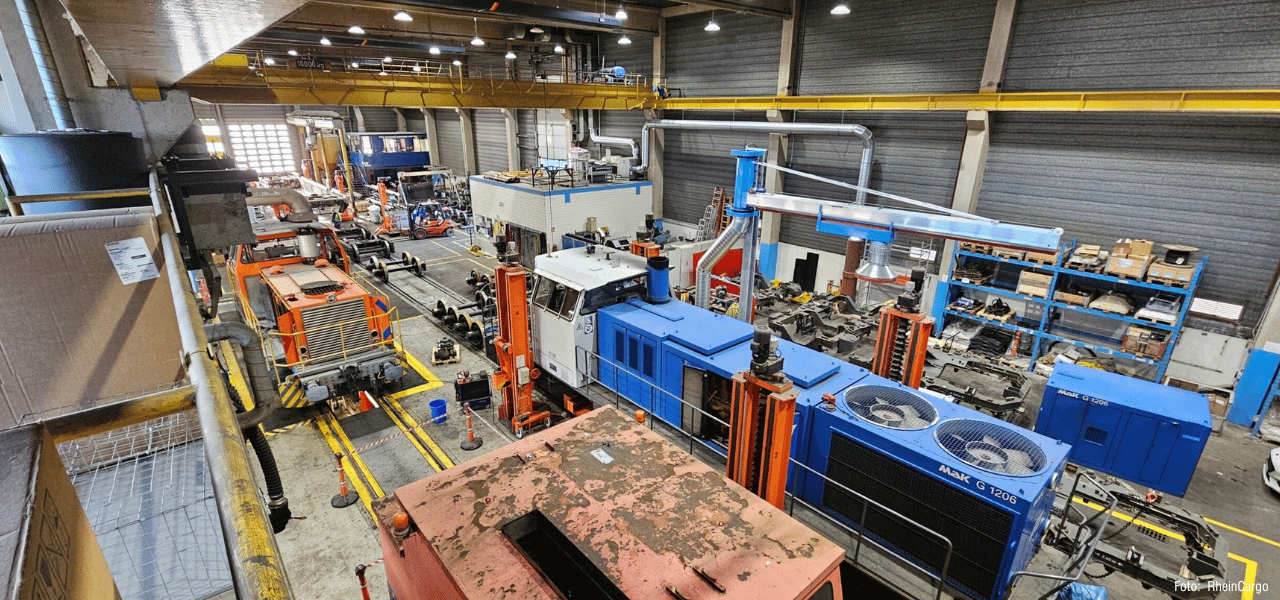 Tag der Schiene bei RheinCargo