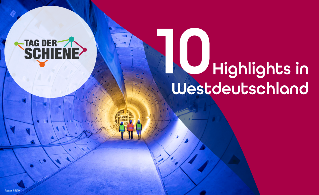 10 x Highlights in Westdeutschland zum Tag der Schiene 2025